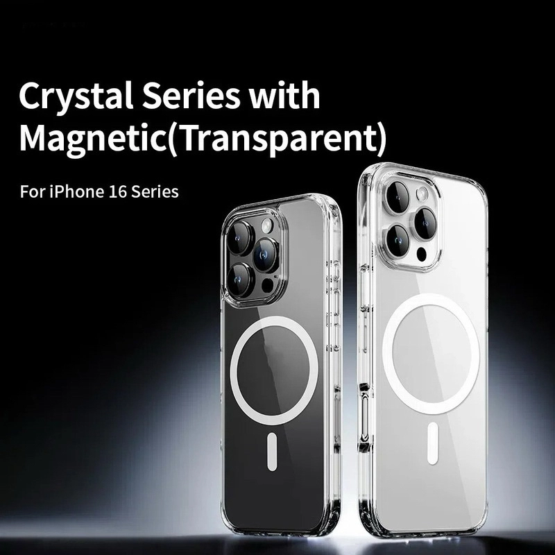 ROCK Crystal Magnetic Series Protection Case For Iphone
