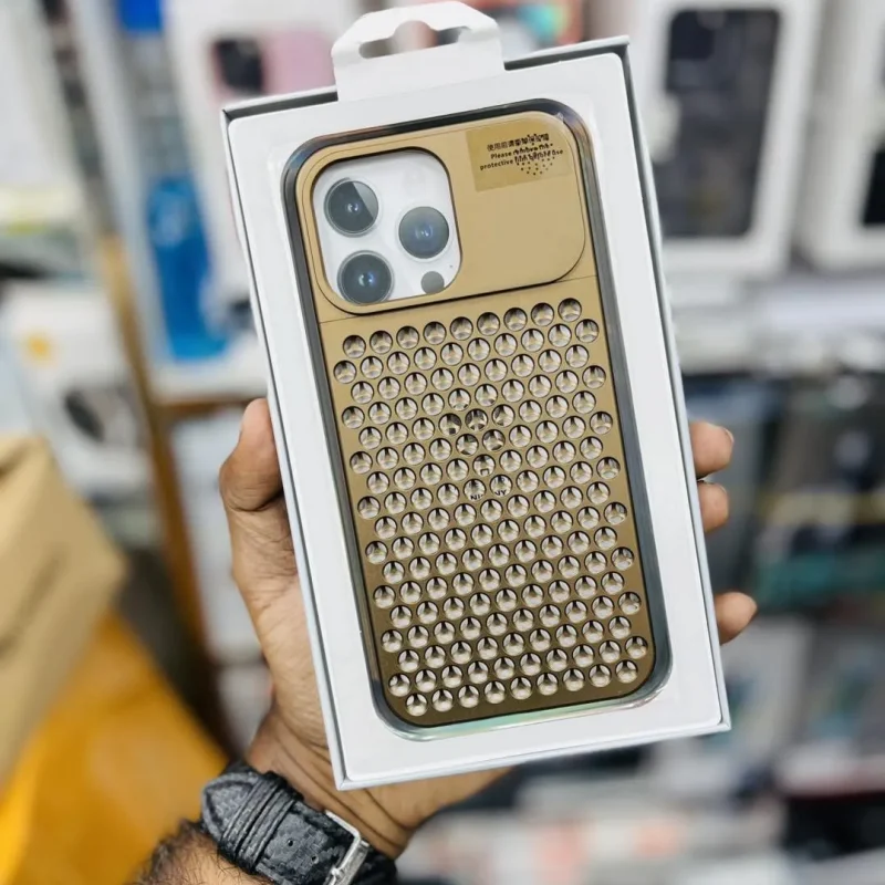 Aluminum Alloy Aromatherapy Matel Iphone Case