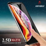 Artoriz premium 3d full cover anti fingerprint anti-glare matte screen protector tempered glass