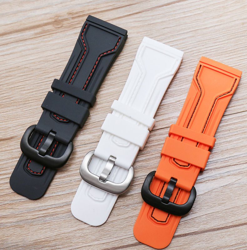 Spigen Premium Design Silicon Soft Tpu Strap For iWatch 42, 44, 45, 46, 49 mm