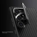 Nillkin CarboProp Magnetic MagSafe Overlay Aramid fiber armor case for Samsung