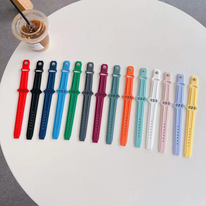 New Design Silicon Soft Tpu Strap For iWatch 42, 44, 45, 46, 49 mm