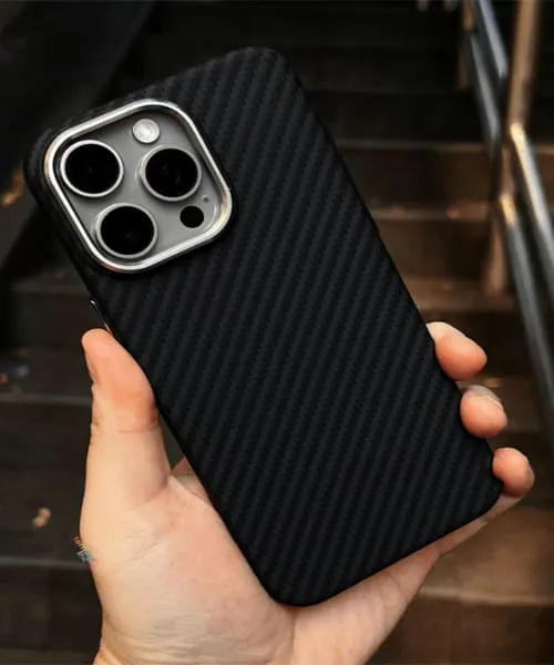Luxo Life Carbon Design Case For Iphone