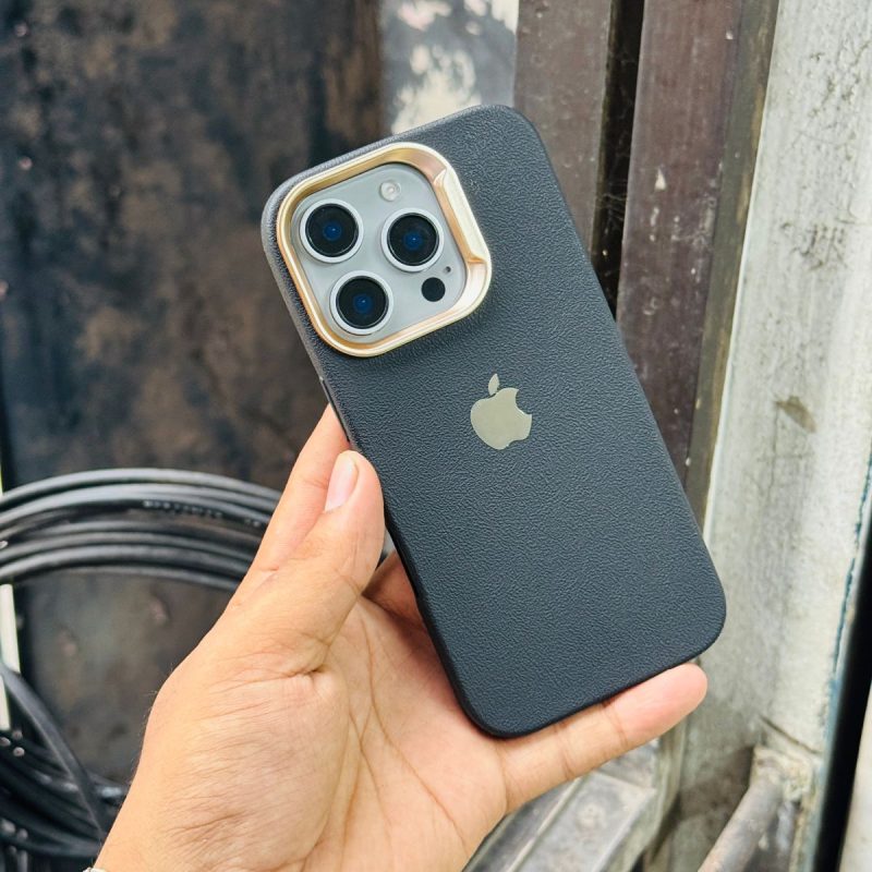 Matte Leather Textured Tpu Soft Case 🔥