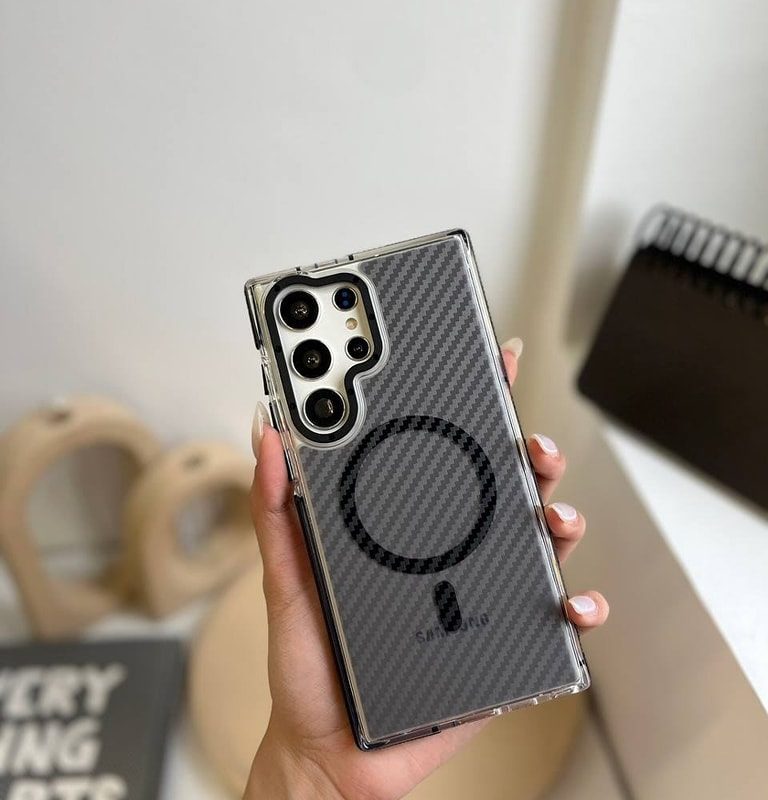 Carbon Design Shockproof Case Available For Samsung