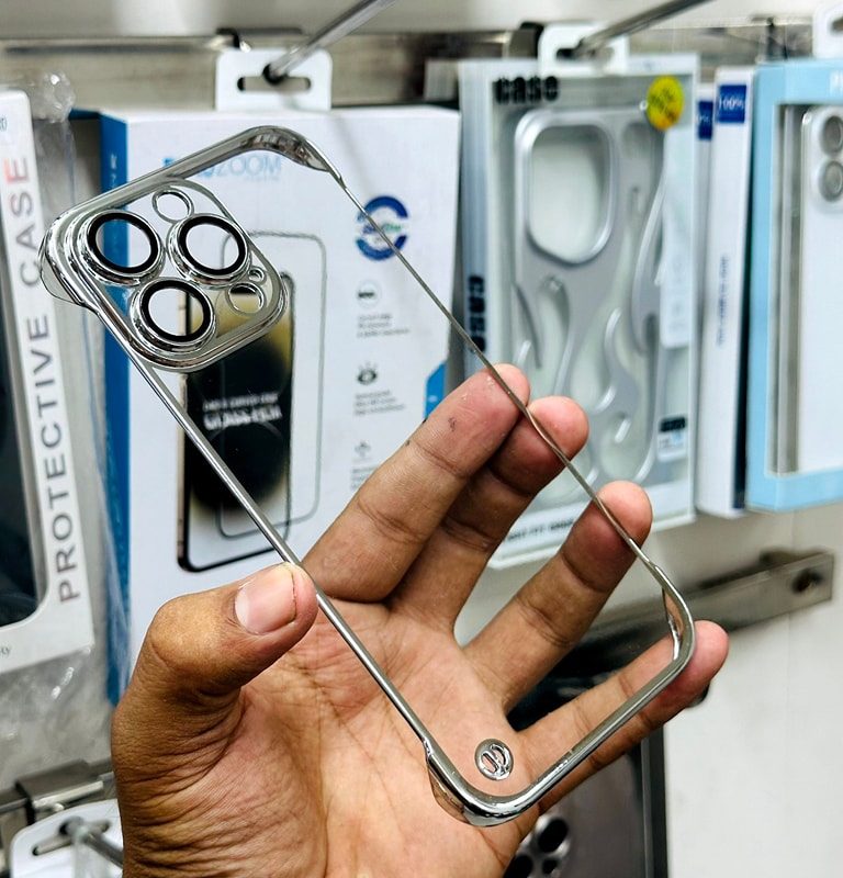 Farmless Full Clear Case With Camera Lens Protection