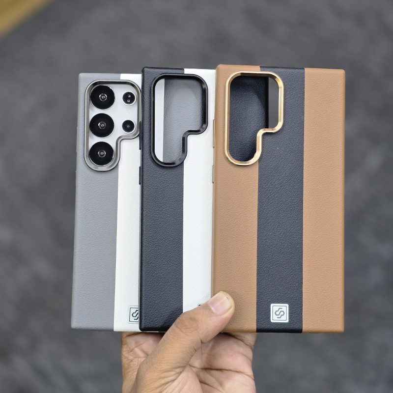 Pu Leather Magsafe Support Hard Case For Samsung
