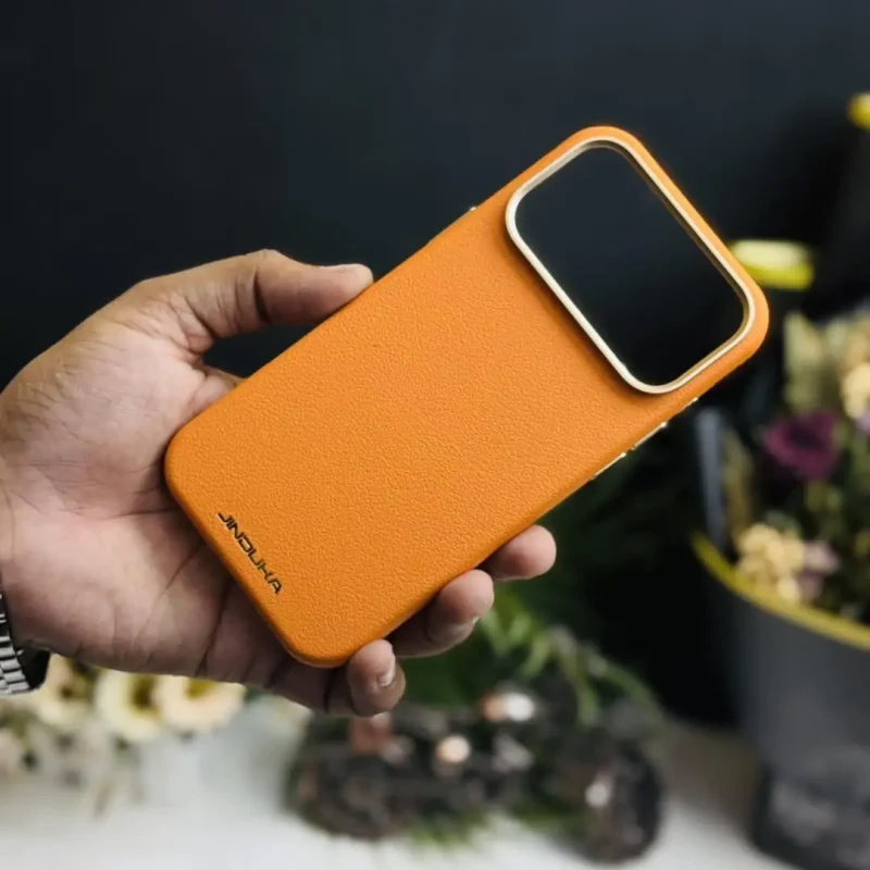 Jinduka Premium Series Leather MagSafe case available for iPhone 17 Pro,17 Pro Max,16 Pro max,15 Pro max