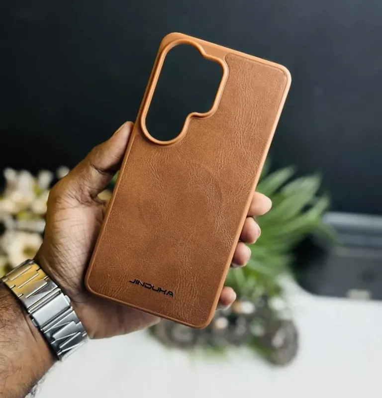 Jinduka Vegan Leather MagSafe Case: Sophisticated Protection for S25 & S26 Ultra