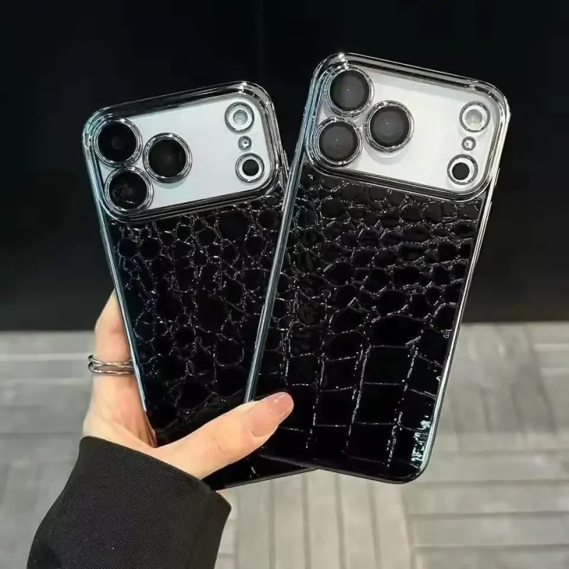 New Design Pu Leather Hard Case With Camera Lens Protection Available for iPhone 17pro Max, 17pro