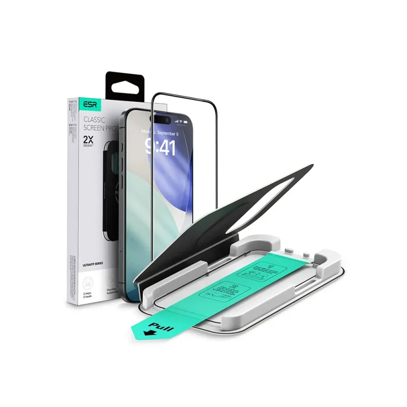 ESR UltraFit Classic Tempered Glass Screen Protector for iPhone 17 Series