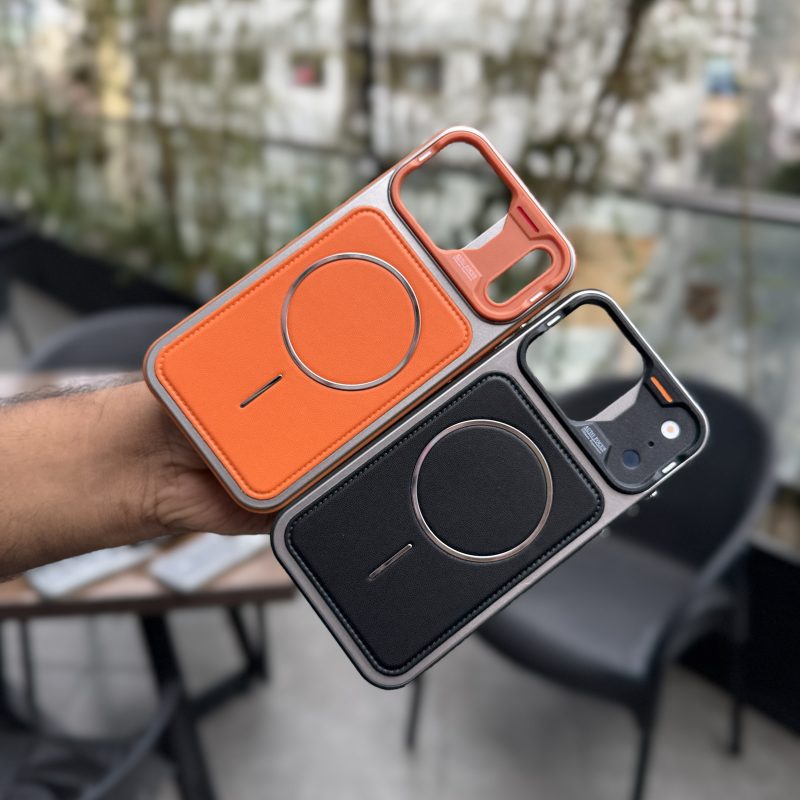 Kadi Ou Leather Premium Protective Case With MagSafe Support Case Available for iPhone 17 Pro max , 16 Pro max , 15 Pro max