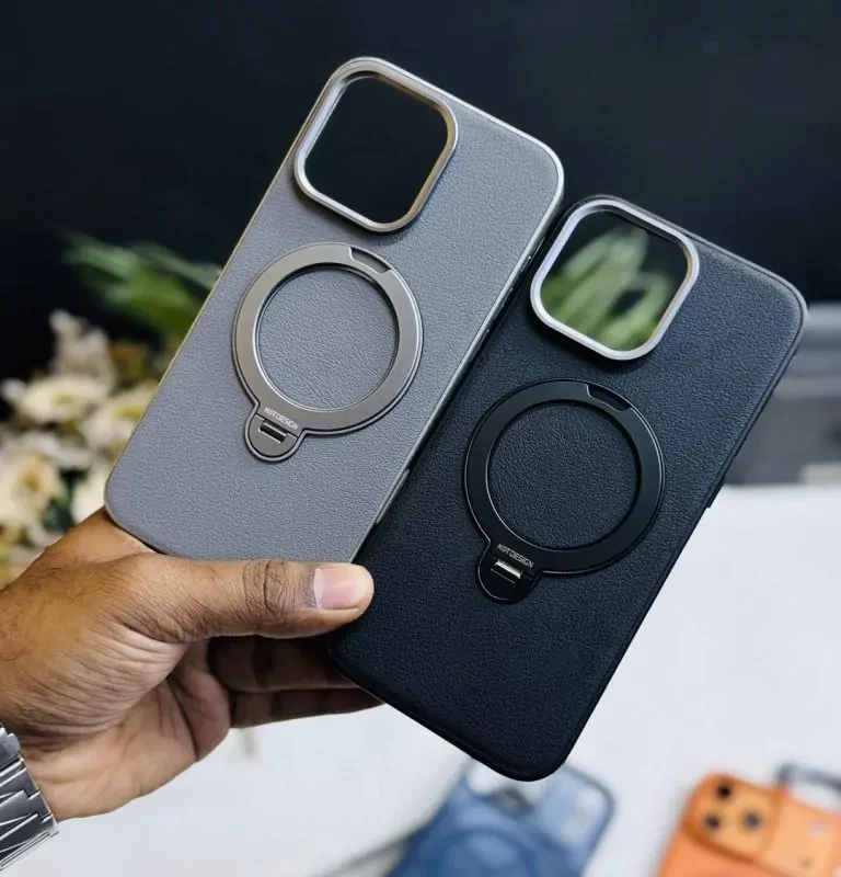 KST metal stand Magsafe support case available for iPhone 15 Pro max , 16 Pro Max , 17 Pro , 17 Pro Max