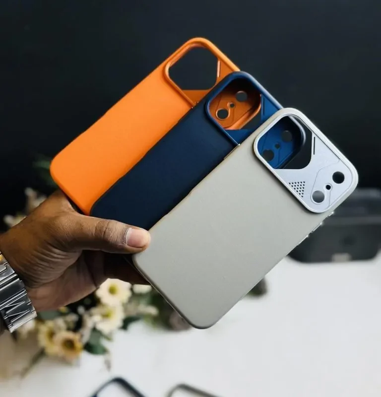 iPerfect Premium Leather Case With Metal Camera Bump Case With MagSafe Support Case Available for iPhone 17 Pro , 17 Pro Max
