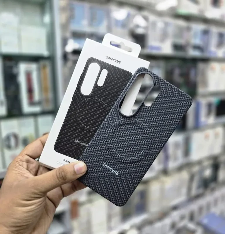 Carbon Design Hard Slim Polycarbonate Case for Samsung Galaxy S26 Ultra