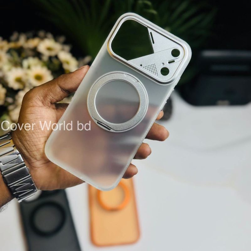 Frosted MagSafe 360° Rotating Stand Case | iPhone 17 Pro & Pro Max