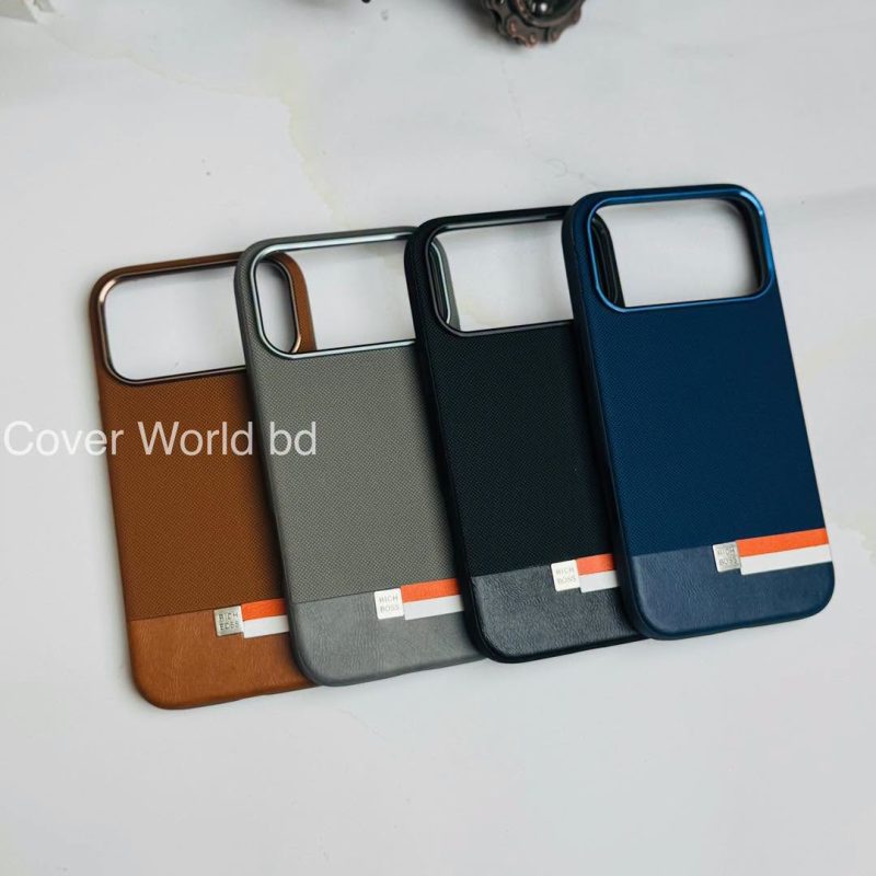 Premium Leather Case with Camera Control Guard | iPhone 17 to 12 Series