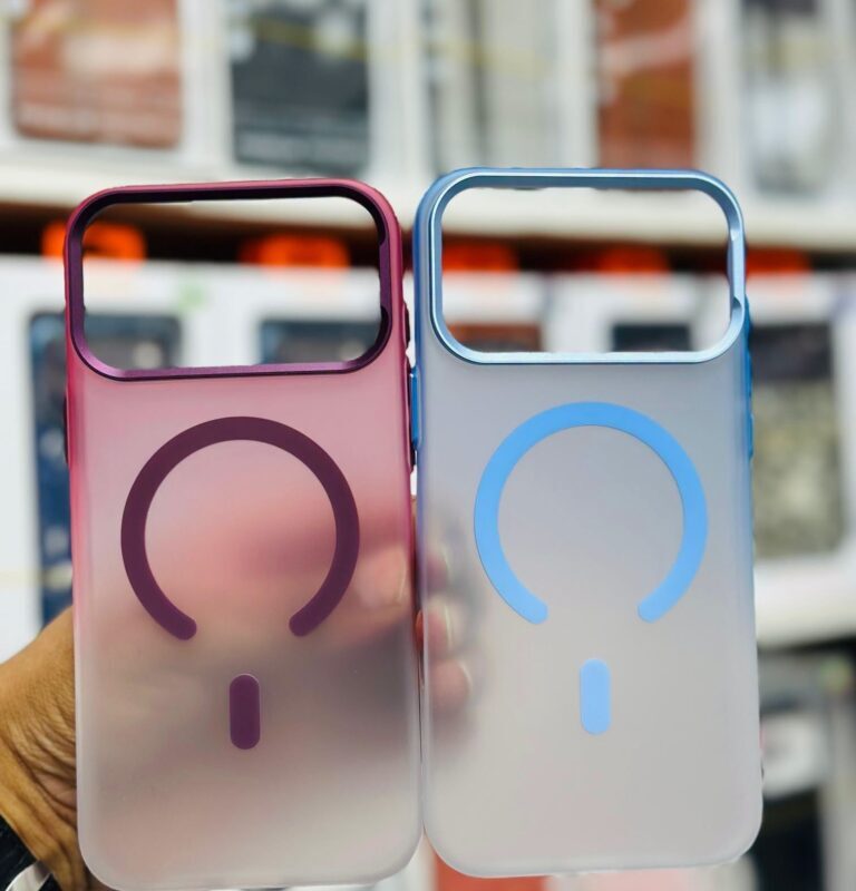 iPerfect Dual Tone Hard Frosted Polycarbonate MagSafe Case for iPhone 17 Pro Max & 18 Pro Max | Best Price in Bangladesh